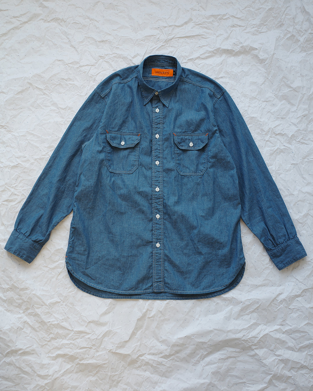 Viapiana x Henry's chambray shirt