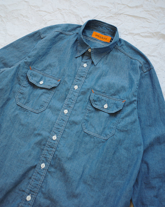 Viapiana x Henry's chambray shirt