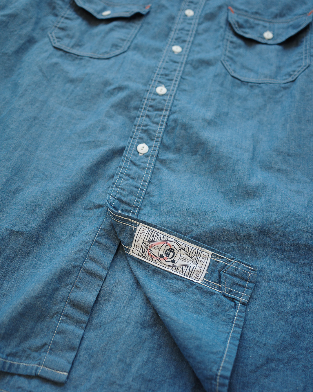Viapiana x Henry's chambray shirt