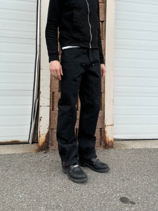 Keymaster Triple Front Black Denim