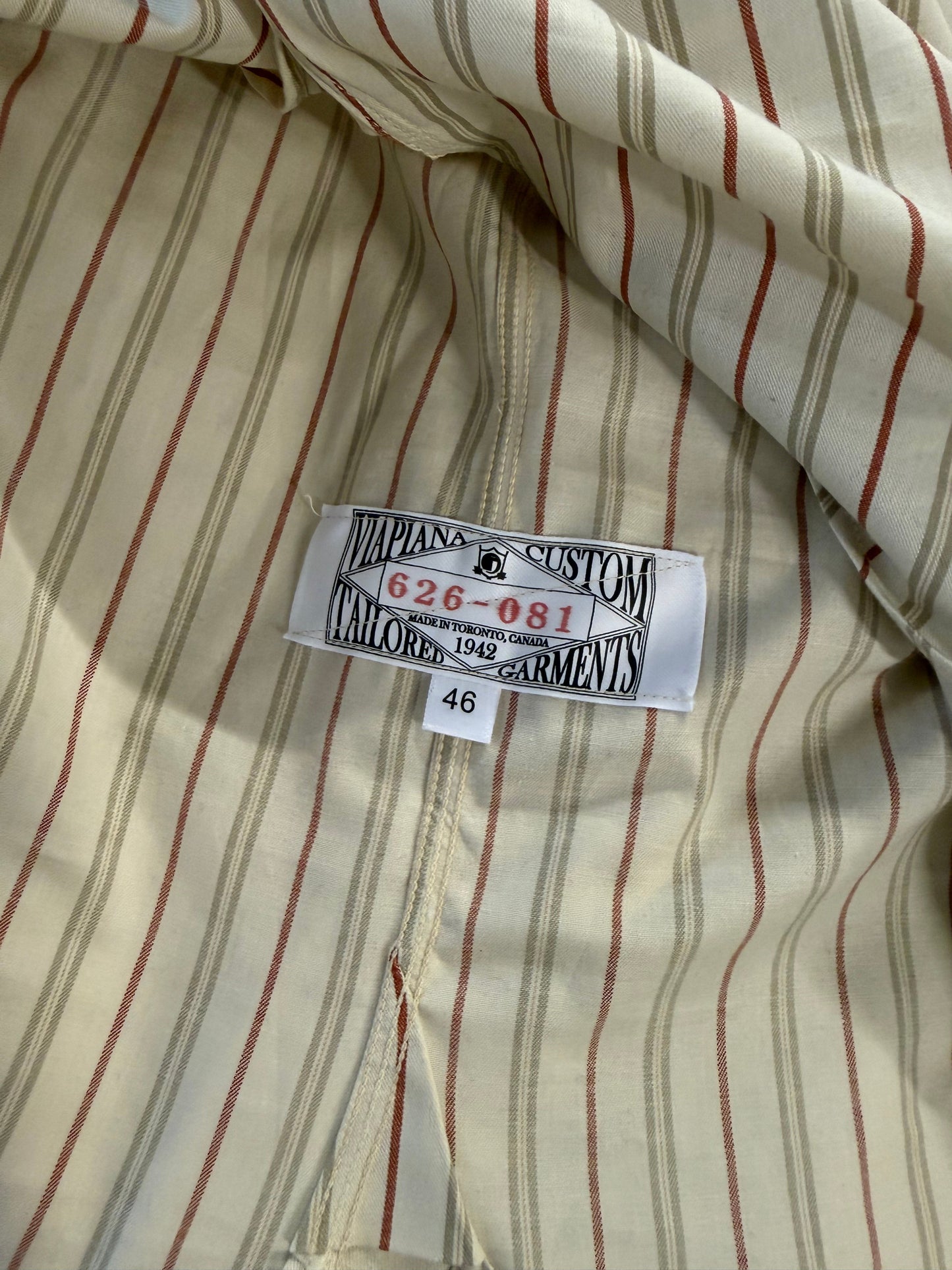Striped Twill Pullover